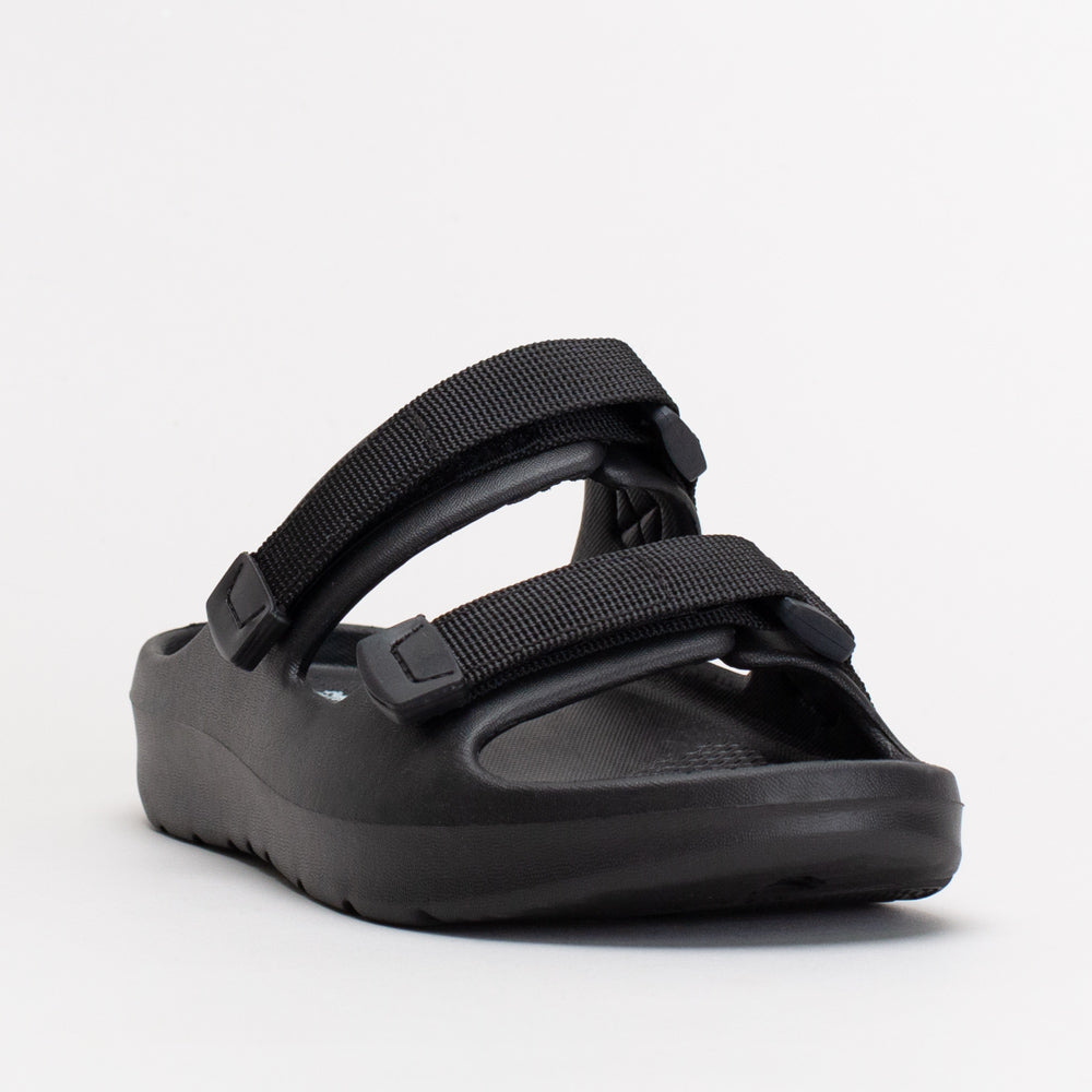 Boys 2 Band Black Sandal  _ 155515