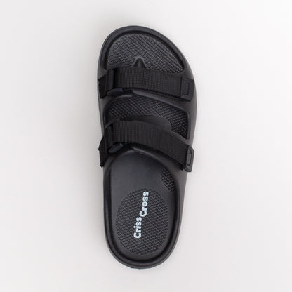 Boys 2 Band Black Sandal  _ 155515