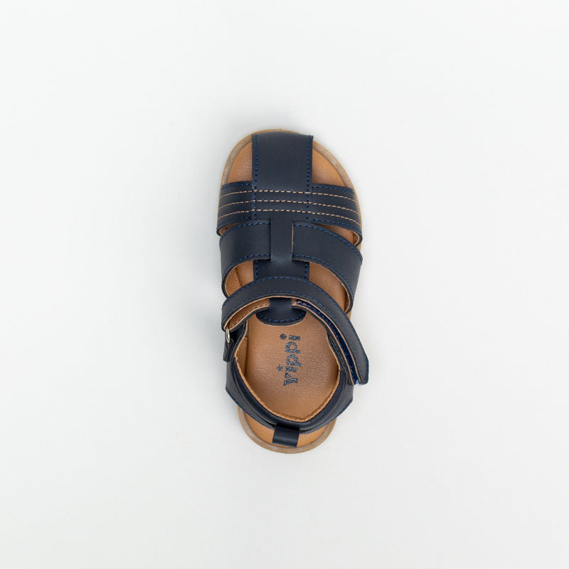 Younger Boys Caged Comfort Sandal _ 144997 – Shoe City