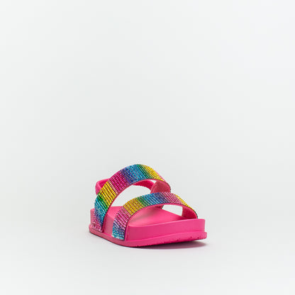 Younger Girls Rainbow Jelly Sandal _ 143043