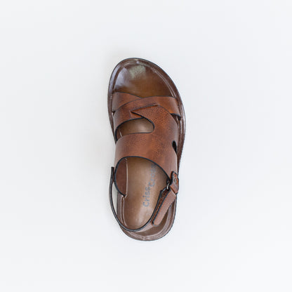 Older Boys Cross Over Stud Sandal Sizes : 11-5 _ 141047