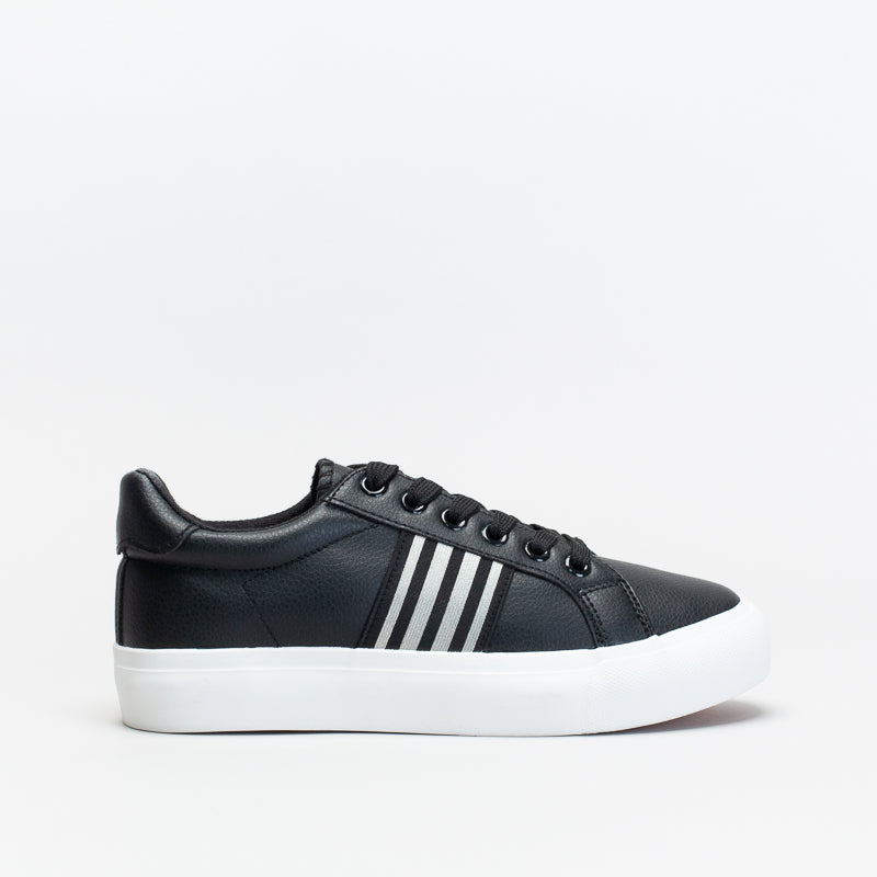 Black plimsoll trainers womens online