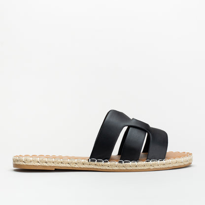 Espadrille H-Mule Slide _ 158443