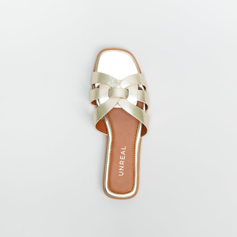 Ladies white hot sale mule sandals