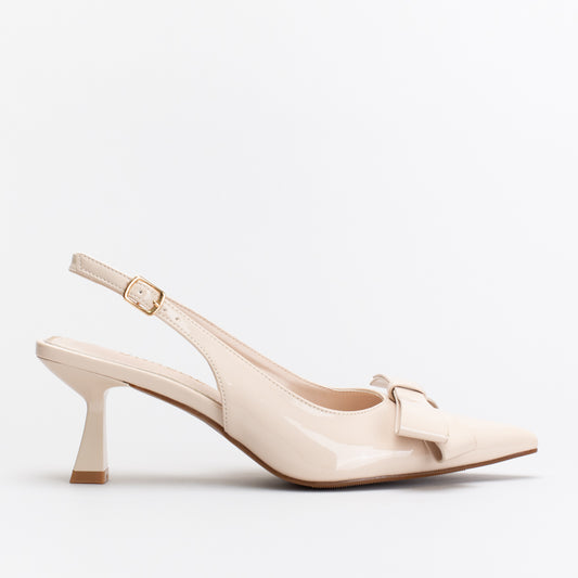 Unreal Sling-Back Bow Heel _ 155390