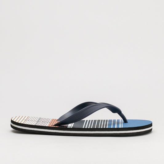 Multi Stripes Flip Flops _ 161098