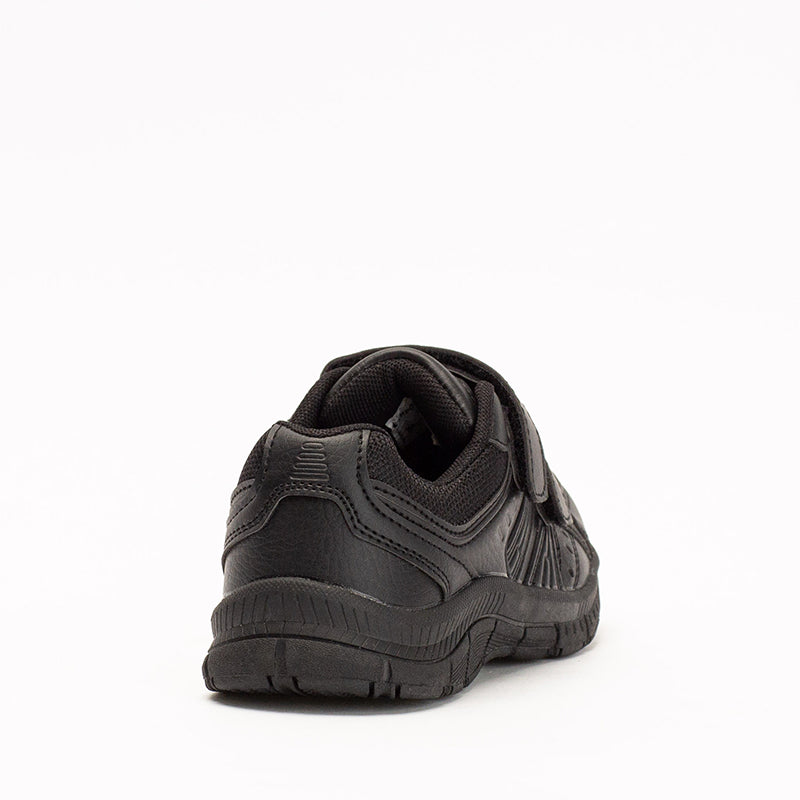 Childrens black velcro on sale trainers