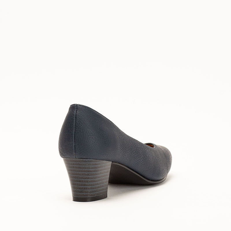 Comfy navy court shoes best sale